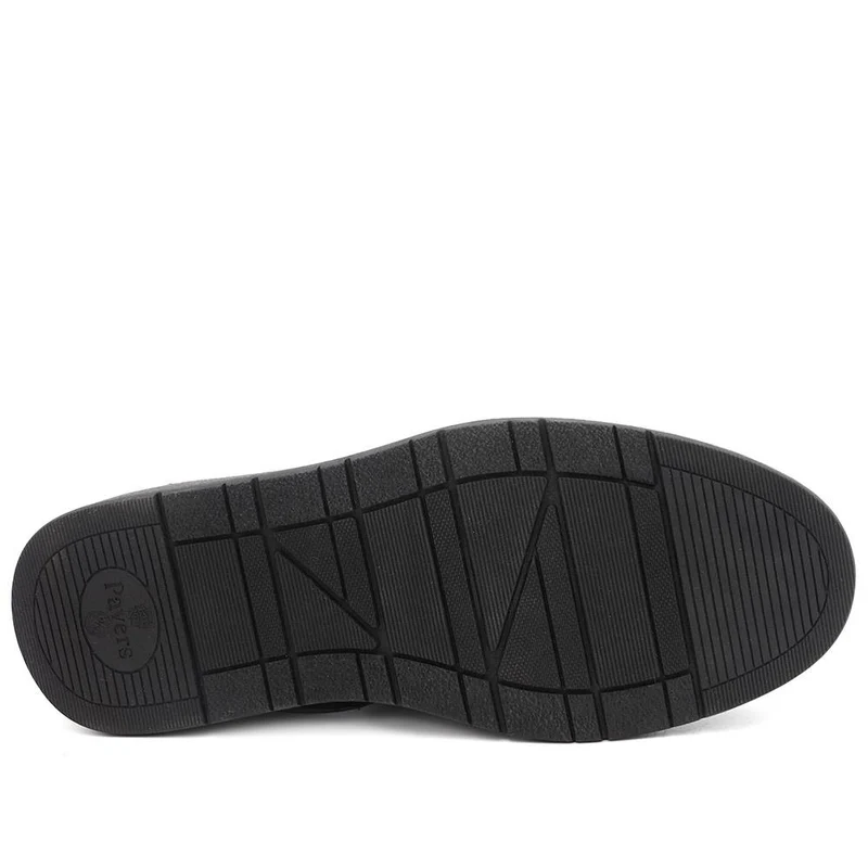 Casual Lace Up Boots - XINGH44010 / 330 034 - Black