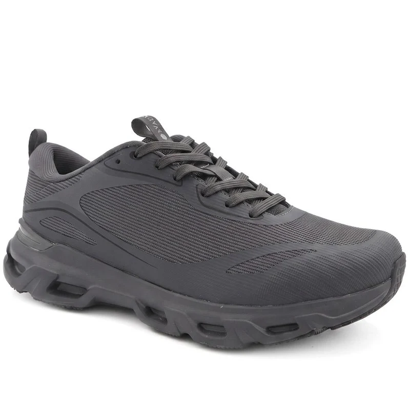 Memory Foam Slip On Sport Trainers - SUNCH44003 / 330 292 - Charcoal