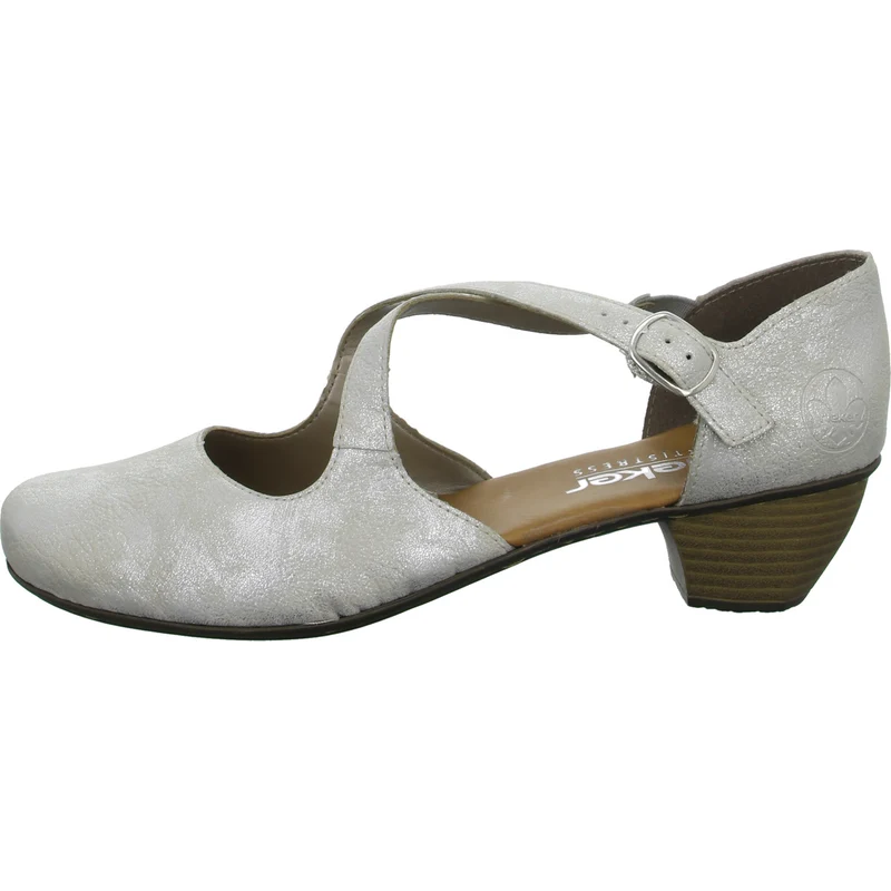 Rieker Pumps mit Riemen (diverse Absätze)
