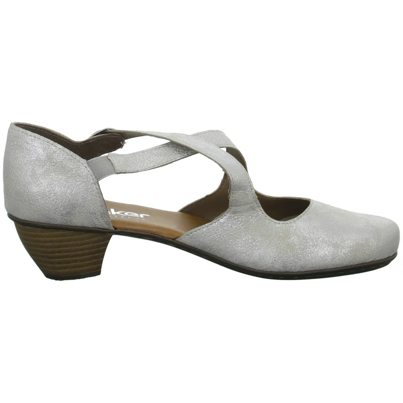 Rieker Pumps mit Riemen (diverse Absätze)