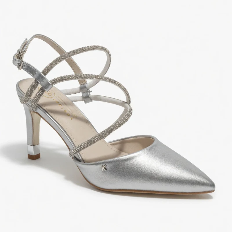 Kate Appleby Damen-Pumps „Hursley“ mit hohem Absatz | Chrom