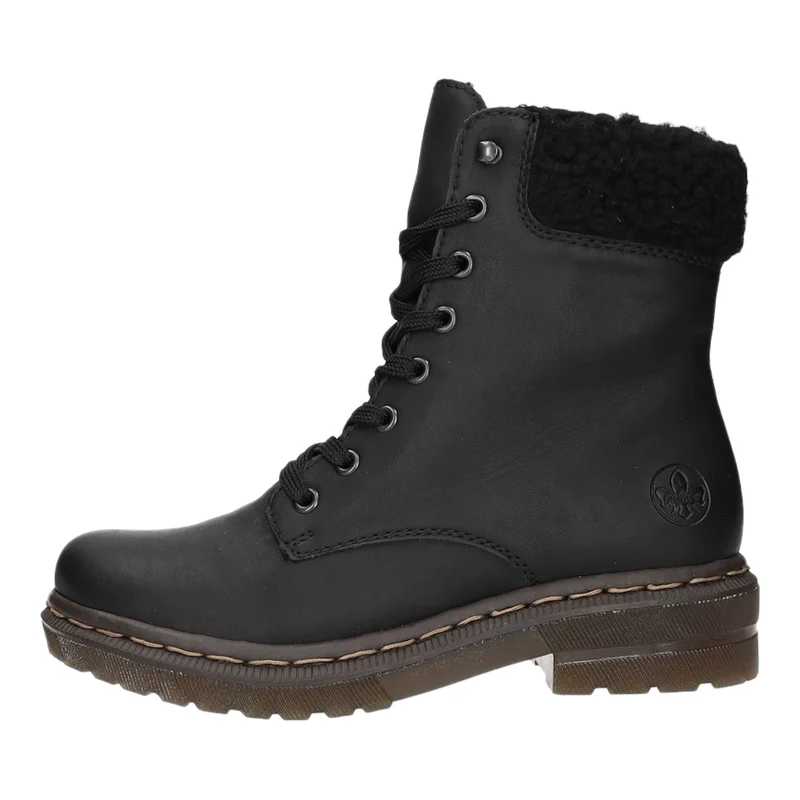 Rieker Schnürstiefelette Warmfutter bis 35mm Absatz (casual)