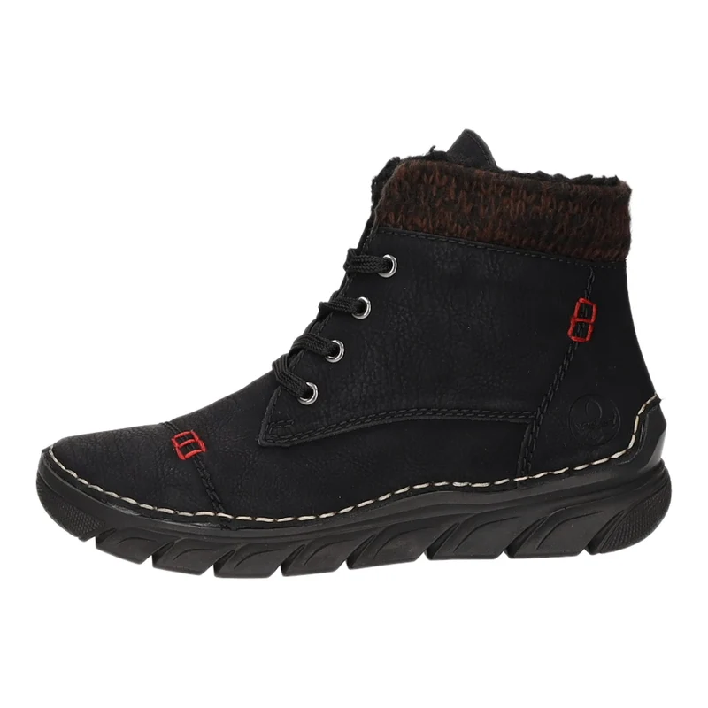 Rieker Schnürstiefelette Warmfutter bis 35mm Absatz (casual)
