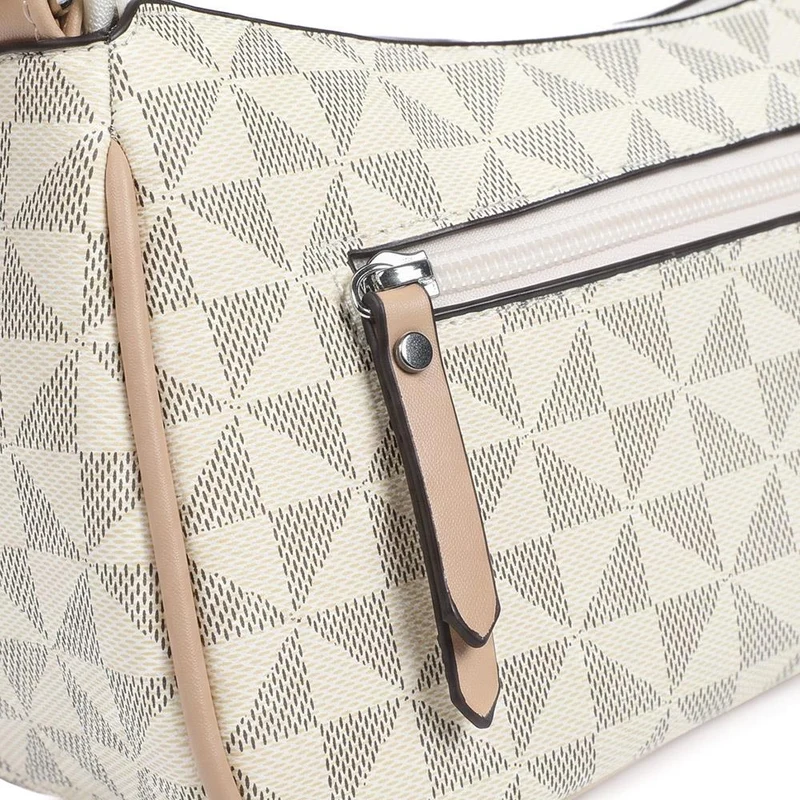 Gabor Zip Close Handbag - GABC44038 / 330 507 - Beige Multi