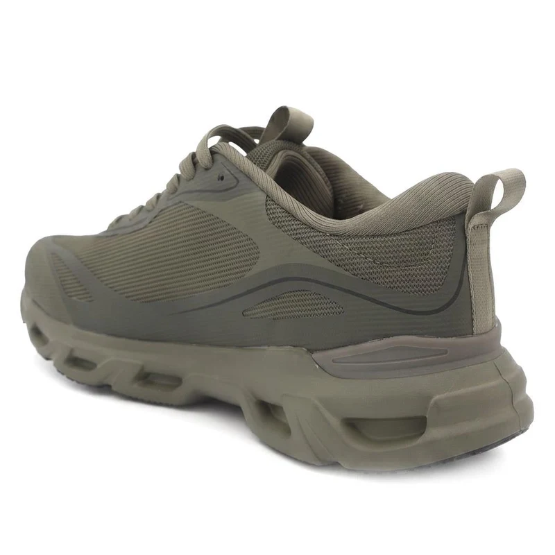 Memory Foam Slip On Sport Trainers - SUNCH44003 / 330 292 - Khaki