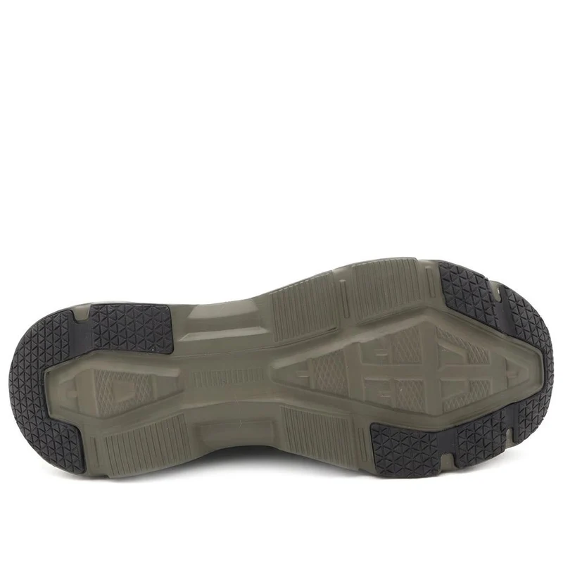 Memory Foam Slip On Sport Trainers - SUNCH44003 / 330 292 - Khaki