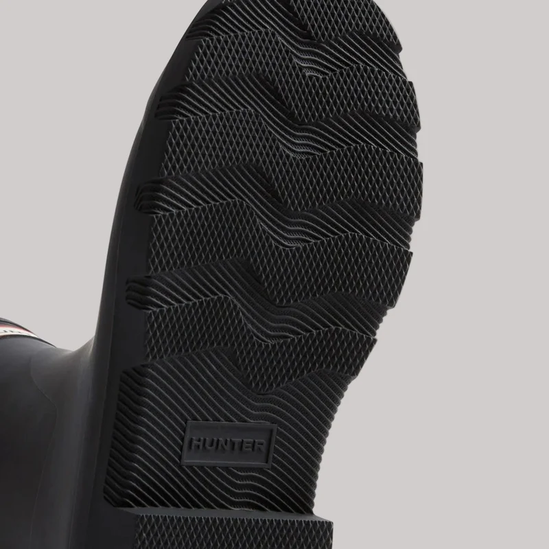 Hunter Herren-Kurzstiefel „Downpour“ | Schwarz