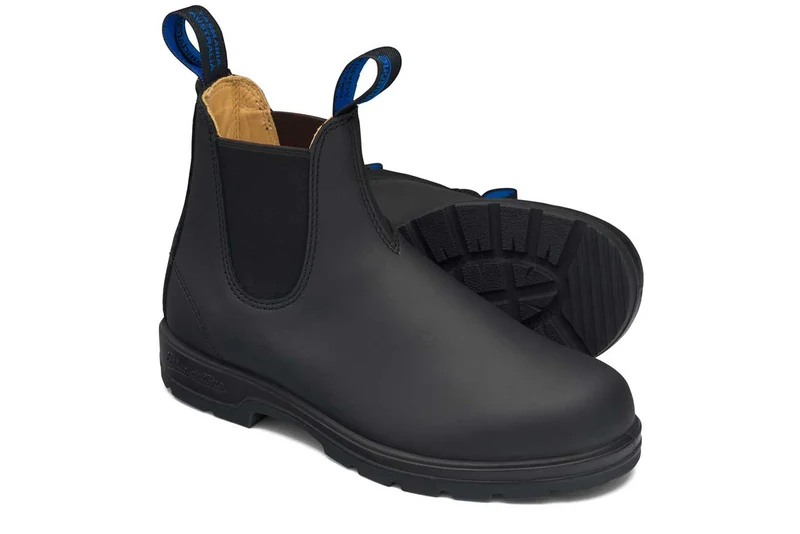 Blundstone Unisex 566 Thermal Series Vollnarbenleder Chelsea Stiefel | Schwarz