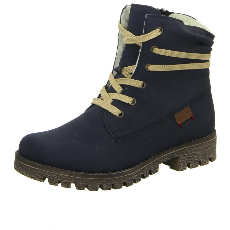 Rieker Schnürstiefelette Warmfutter bis 35mm Absatz (casual)