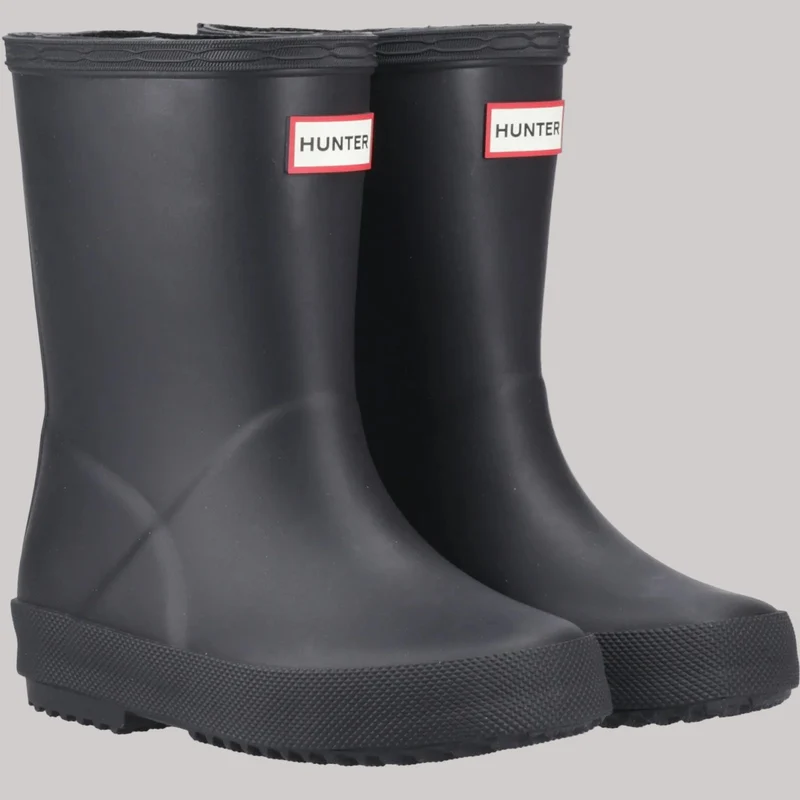 Hunter Kinder-Gummistiefel von Kids First | Schwarz
