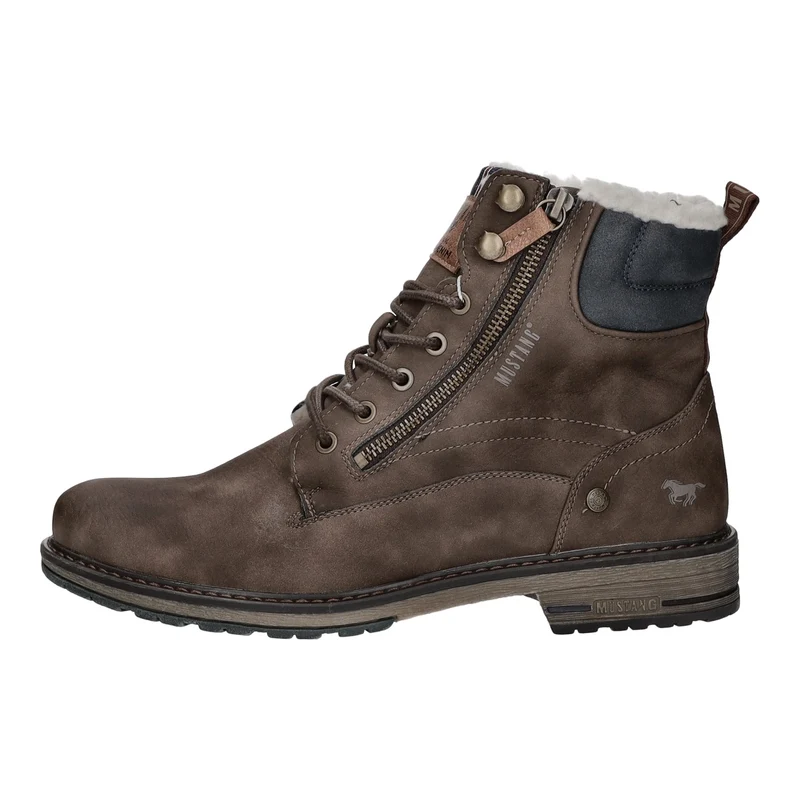 MUSTANG Schnürstiefelette Warmfutter Freizeit (casual)