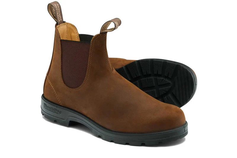 Blundstone Unisex 2544 Classics Geöltes Nubukleder Chelsea Stiefel | Teakholz