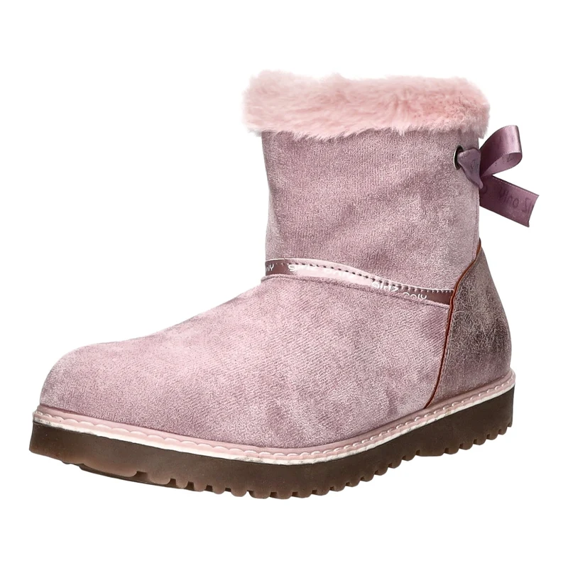 girlZ onlY Schlupf-/Klettstiefelette Warmfutter