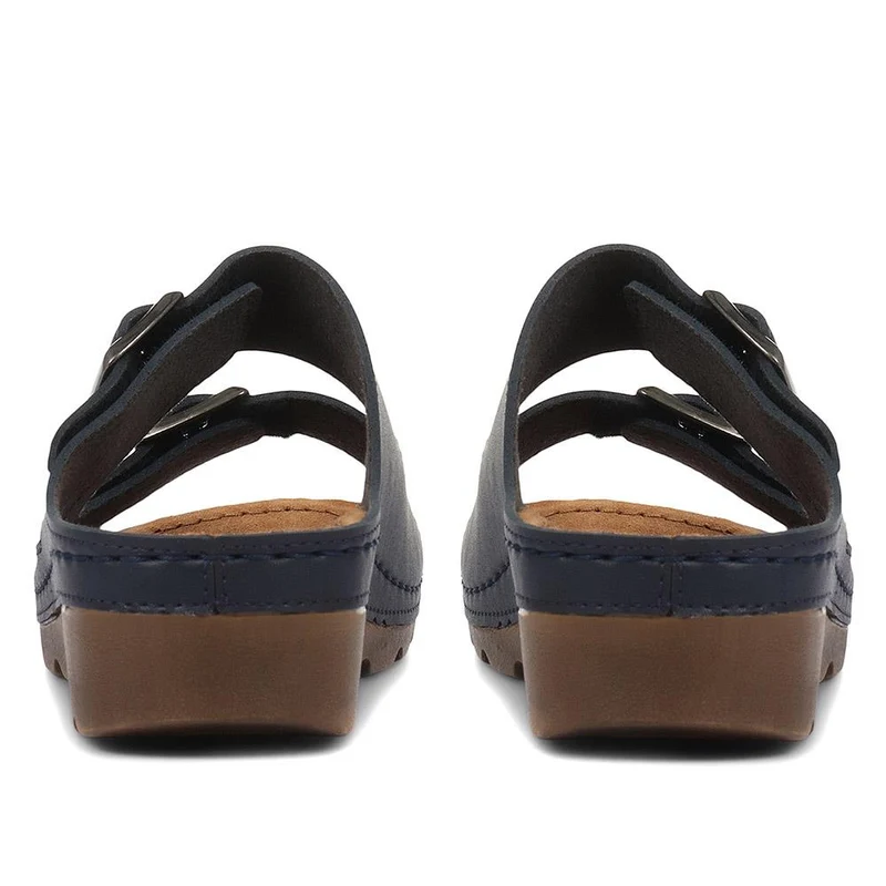 Adjustable Mule Sandals - SERAY33003 / 319 953 - Navy