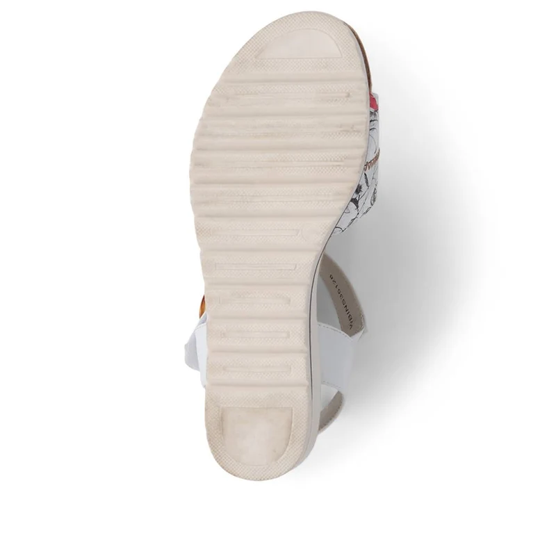 Comfortable Wedge Heel Sandals - WBINS35128 / 321 724 - Floral