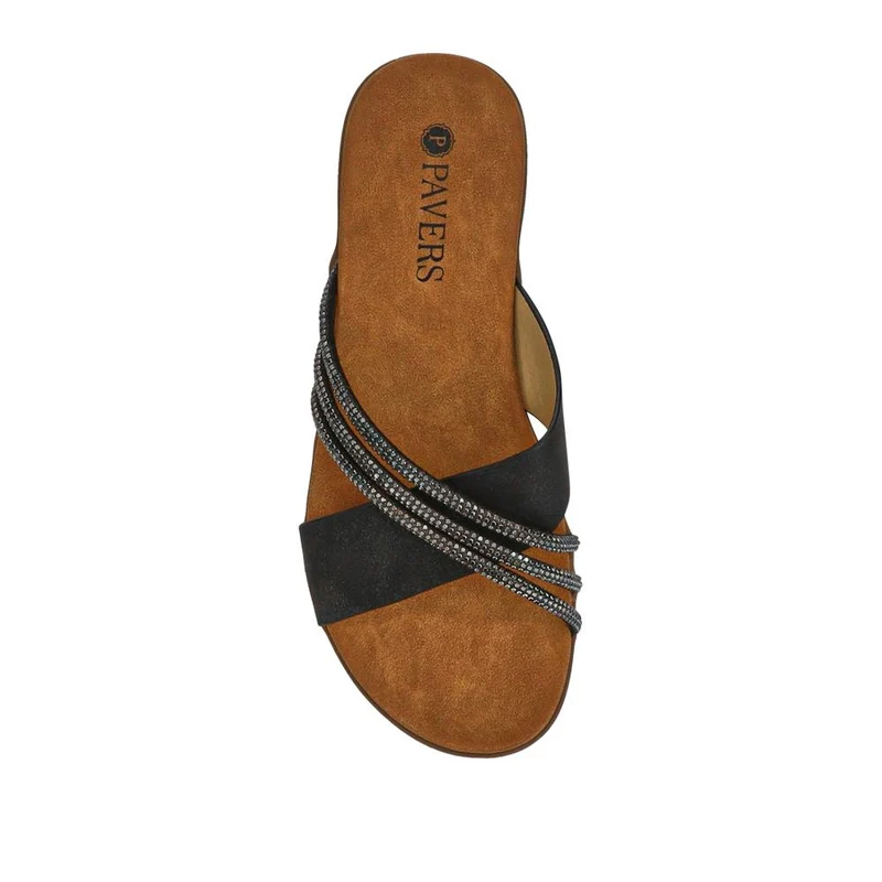 Flat-Soled Mules - BAIZH41017 / 327 102 - Black