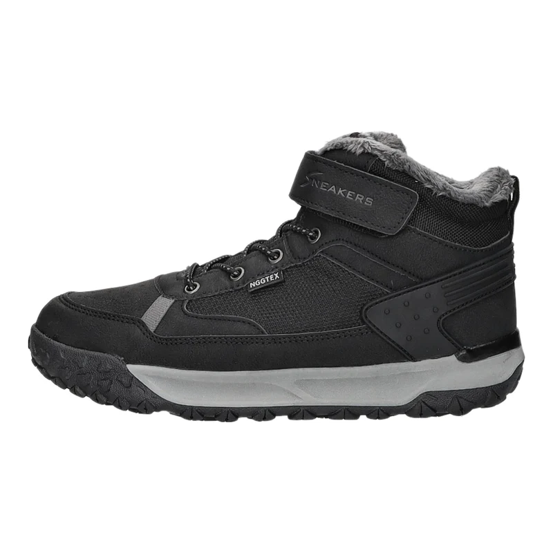 Sneakers Schlupf-/Klettstiefelette Warmfutter