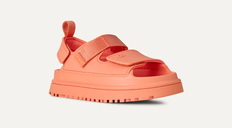 UGG GoldenGlow Kindersandale | Grapefruit