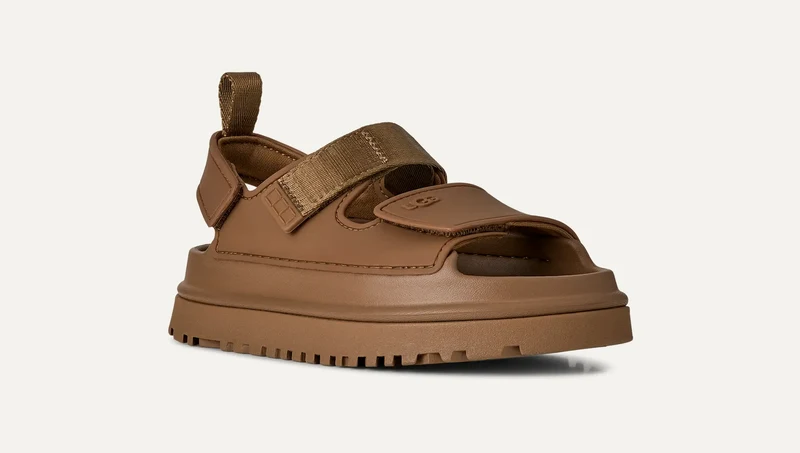 UGG GoldenGlow Kindersandale | Bisonbraun