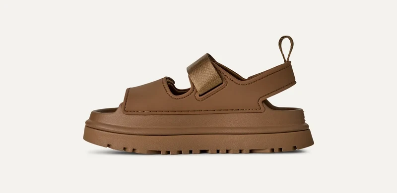 UGG GoldenGlow Kindersandale | Bisonbraun