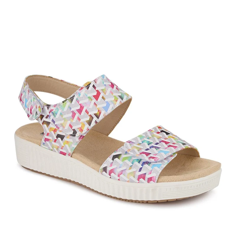 Chunky Floral Sandals - WBINS41077 / 327 502 - Multi