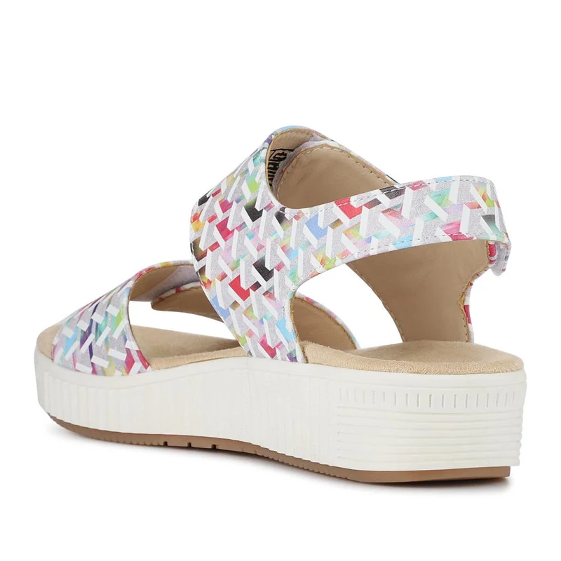 Chunky Floral Sandals - WBINS41077 / 327 502 - Multi