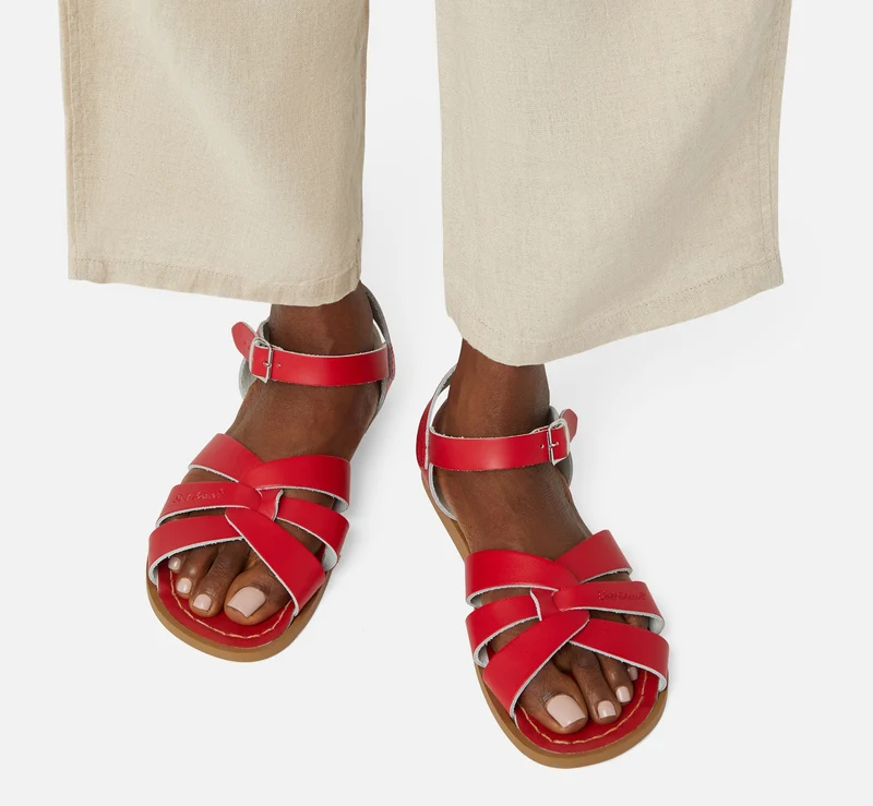 Salt Water Sandals Original Damensandale | Rot