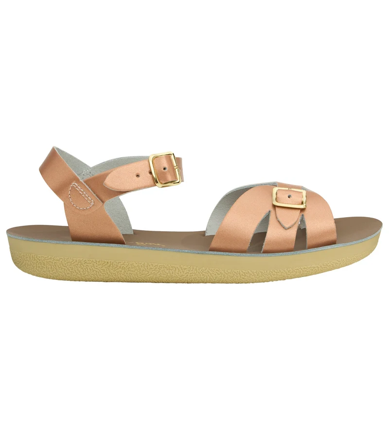 Salt Water Sandals Damen-Boardwalk-Sandale | Roségold