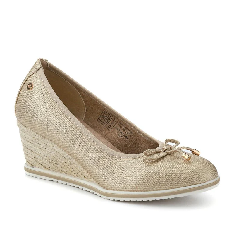 Smart Memory Foam Espadrilles - WBINS41022 / 327 180 - Soft Gold