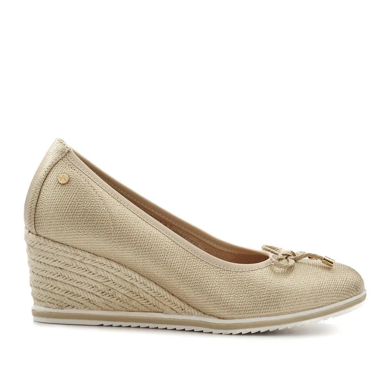 Smart Memory Foam Espadrilles - WBINS41022 / 327 180 - Soft Gold