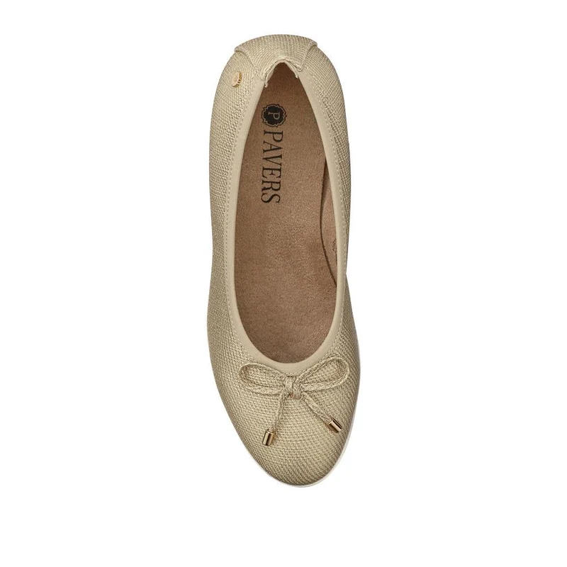 Smart Memory Foam Espadrilles - WBINS41022 / 327 180 - Soft Gold