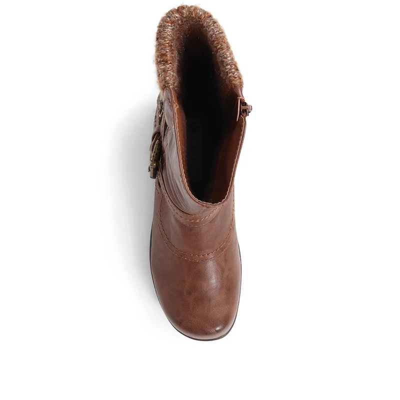 Slouch Calf Boots - WBINS38154 / 324 703 - Tan