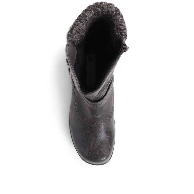 Slouch Calf Boots - WBINS38154 / 324 703 - Grey