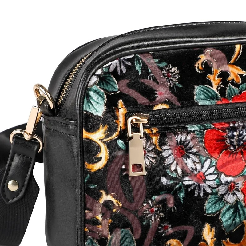 Adjustable Strap Multi Pocket Crossbody Bag - RIM44002 / 329 882 - Floral