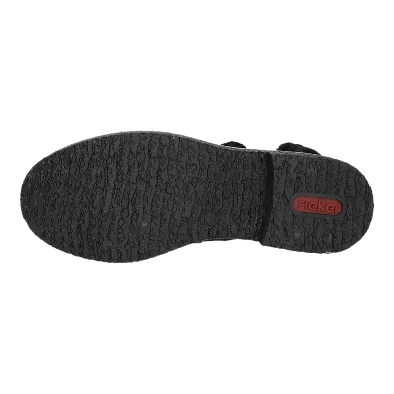 Rieker Schlupf-/Reißverschlußstiefelette Warmfutter bis 35mm Absatz (casual)