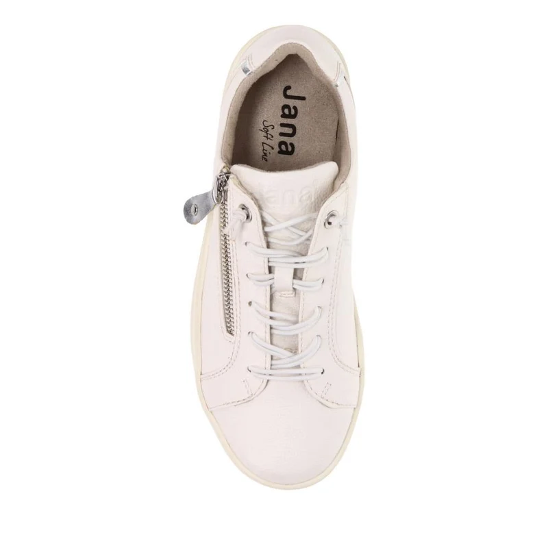 Dual-Fastening Trainers - JANA40506 / 326 527 - White-Silver