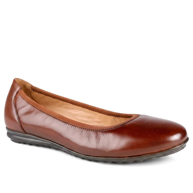 Smart Leather Lightweight Ballet Flats - RNB44009 / 329 773
