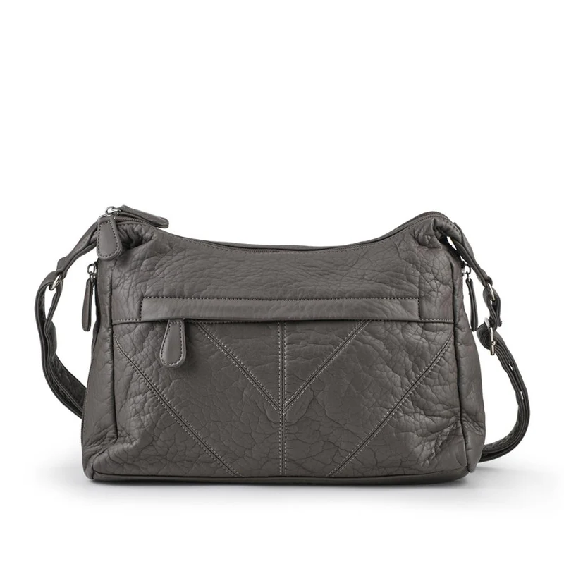 Multi-Pocket Crossbody Bag - WAHT42000 / 328 376 - Dark Grey