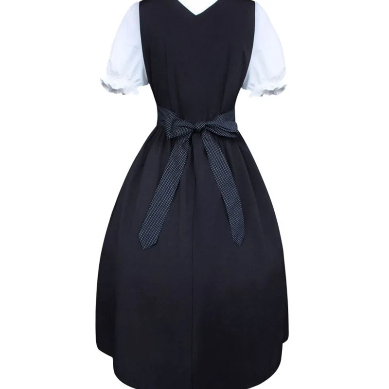 Nora | Damen Oktoberfest Dirndlkleid Traditionelles Trachtenkleid Schnürung