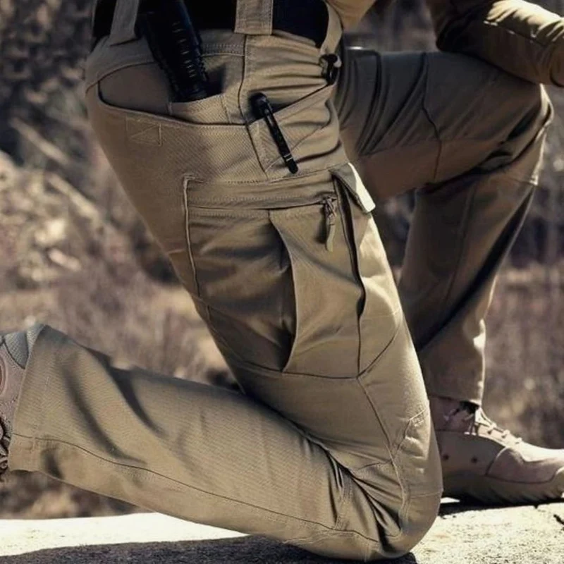 Felix | Herren Tactical Cargo Hose Outdoor Wandern Mehrtaschen Langbein