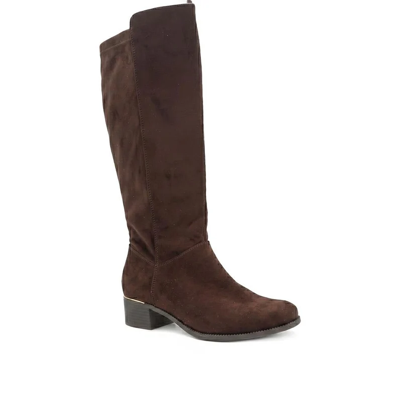 Wide Fit Smart Long Boots - WOIL42040 / 327 981