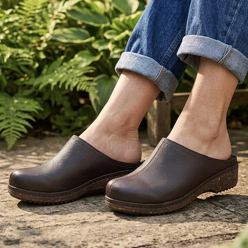 Summer Slip On Clogs - TELOO43000 / 329 600 - Chocolate