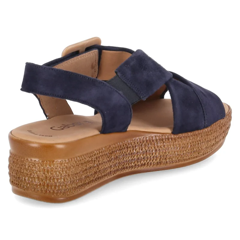 Plateausandaletten Blau