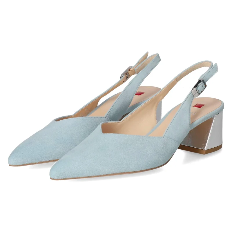 Slingpumps Blau