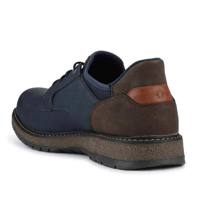 Relife Wide Fit Lace-Up Shoes - RELIF42000 / 327 804 - Navy