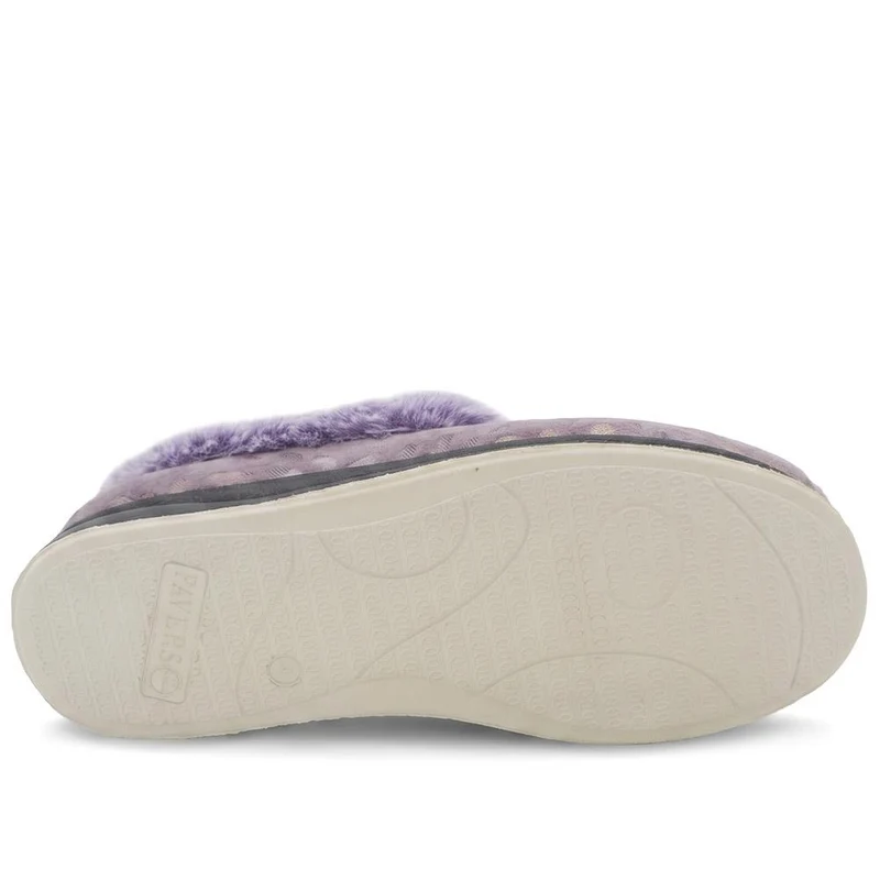 Wide Fit Hands Free Luxury Memory Foam Slippers - QING44000 / 329 841 - Lilac