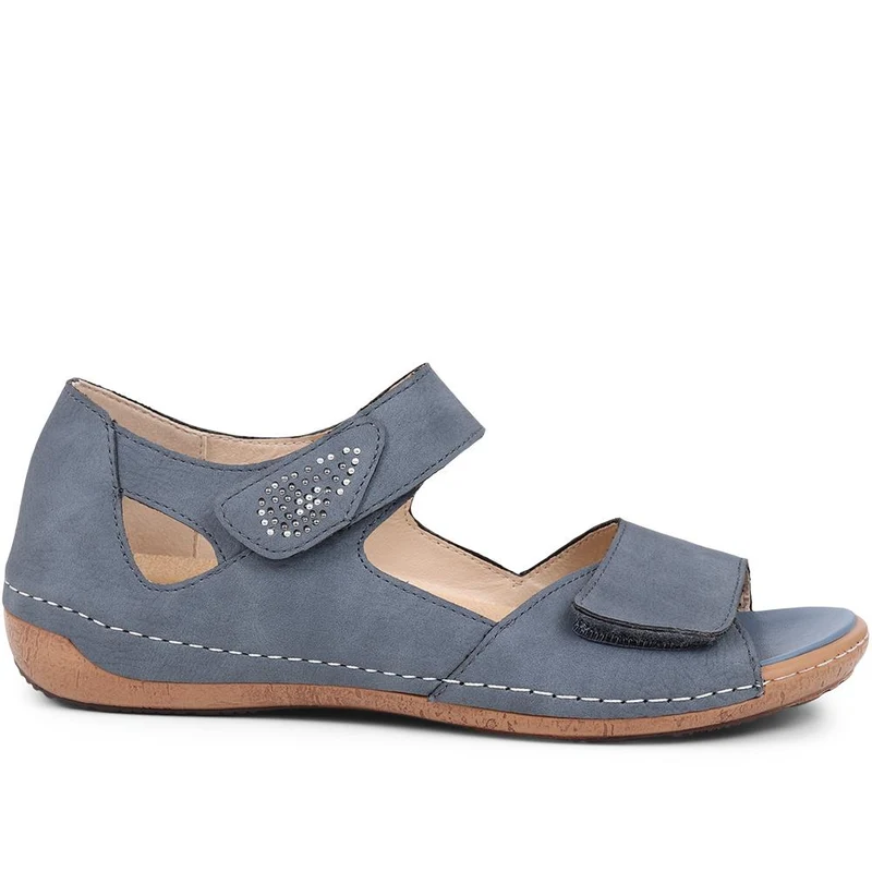 Touch-Fasten Sandals - WBINS39041 / 325 055 - Blue