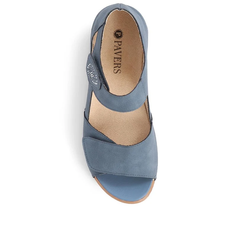 Touch-Fasten Sandals - WBINS39041 / 325 055 - Blue
