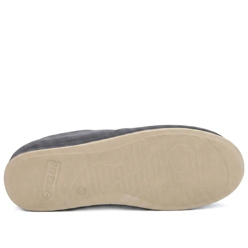 Easy Step In Extra Wide Memory Foam Slippers - QING42000 / 327 899 - Grey
