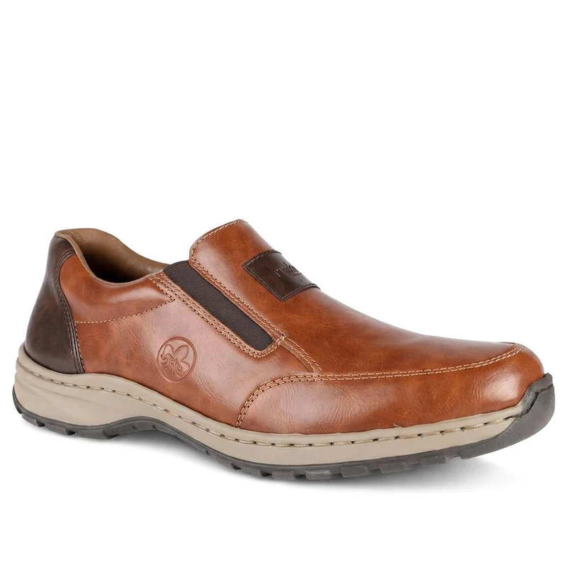 Extra-Wide Slip-On Shoes - RKR32528 / 319 099 - Tan